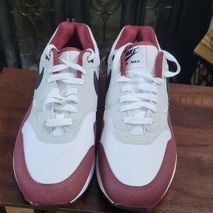 Nike Air Max 1 - Dark Team Red FD9082-106 Mens Shoes Sneakers